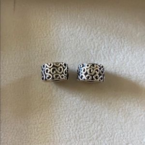 Pandora clasp charms (set of 2)